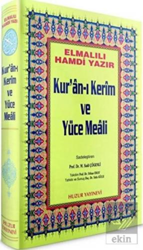 Rahle Boy Kur\'an-ı Kerim ve Yüce Meali (Hafız Osma
