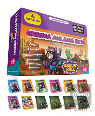 Rakun Roll Okuma Anlama Seti 4. Sınıf