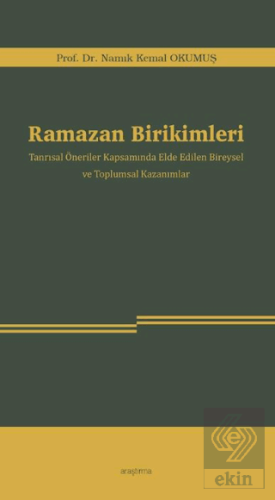 Ramazan Birikimleri Namık Kemal Okumuş Araştırma Yayınları Satın Al - 