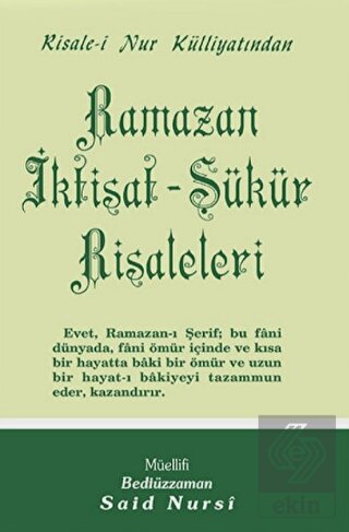Ramazan - İktisat - Şükür Risaleleri