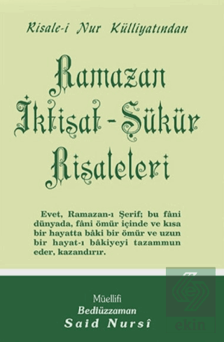 Ramazan - İktisat - Şükür Risaleleri
