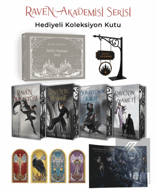 Raven Akademisi Serisi Koleksiyon Kutu Selin Solaris Onyx Yayınları Sa