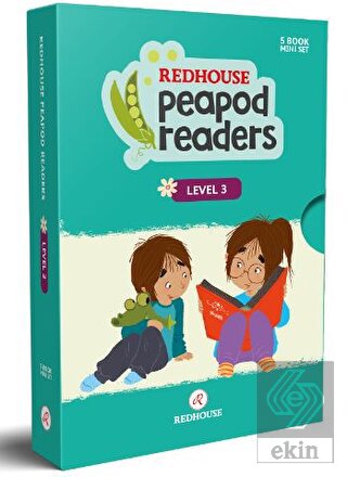 Redhouse Peapod Readers İngilizce Hikaye Seti 3 Ku