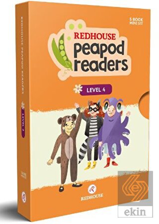 Redhouse Peapod Readers İngilizce Hikaye Seti 4 Ku