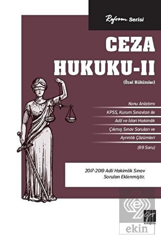 Reform Serisi Ceza Hukuku - 2 (Özel Hükümler)