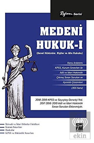 Reform Serisi Medeni Hukuk - 1