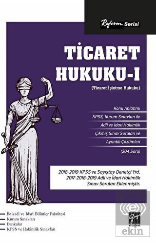 Reform Serisi Ticaret Hukuku - 1