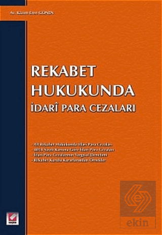 Rekabet Hukukunda İdari Para Cezaları