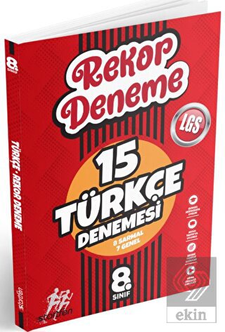 Rekor Deneme 8. Sınıf Türkçe Deneme