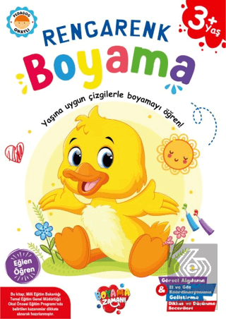 Rengarenk Boyama 3 Yaş