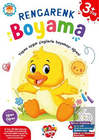 Rengarenk Boyama 3 Yaş
