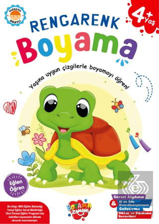 Rengarenk Boyama 4 Yaş