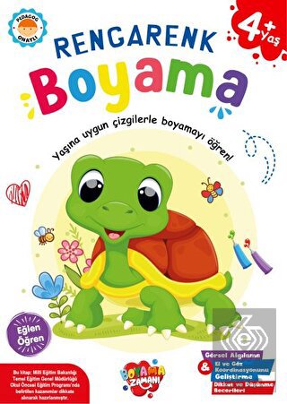 Rengarenk Boyama 4 Yaş