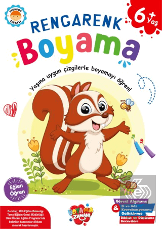 Rengarenk Boyama 6 Yaş