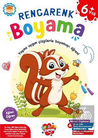 Rengarenk Boyama 6 Yaş