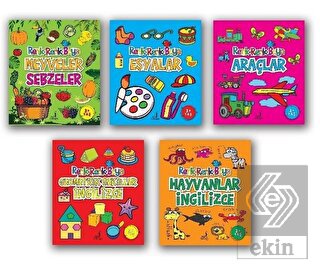Renk Renk Boya Seti (5 Kitap Takım)