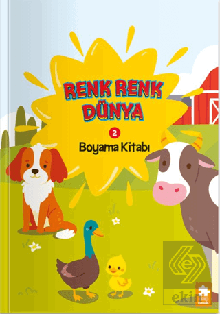 Renk Renk Dünya Boyama Kitabı - 2