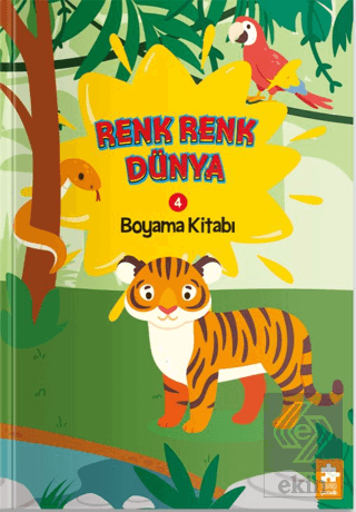 Renk Renk Dünya Boyama Kitabı - 4