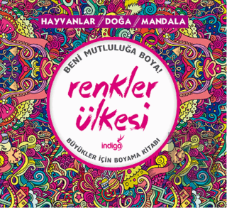 Renkler Ülkesi: Hayvanlar - Doğa - Mandala