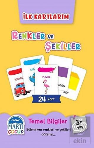Renkler ve Şekiller - İlk Kartlarım