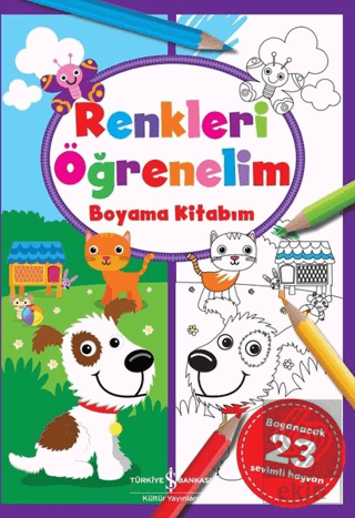 Renkleri Öğrenelim Boyama Kitabım