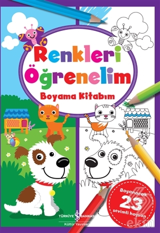 Renkleri Öğrenelim Boyama Kitabım