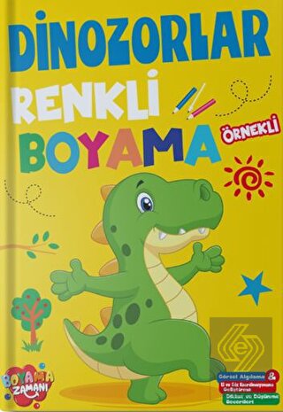 Renkli Boyama - Dinozorlar