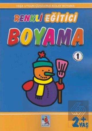 Renkli Eğitici Boyama 1 - 2+ Yaş
