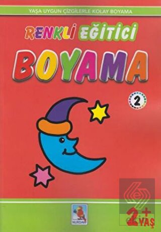 Renkli Eğitici Boyama 2 - 2+ Yaş