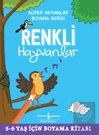 Renkli Hayvanlar - Süper Hayvanlar Boyama Serisi