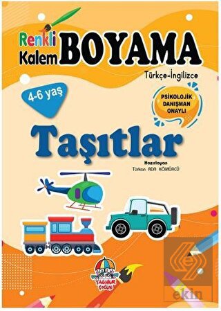 Renkli Kalem Boyama / Taşıtlar