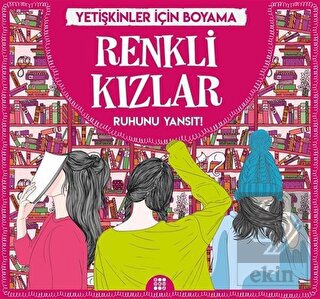 Renkli Kızlar - Yetişkinler İçin Boyama