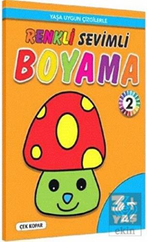 Renkli Sevimli Boyama 2 3+ Yaş