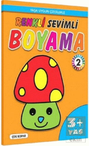 Renkli Sevimli Boyama 2 3+ Yaş