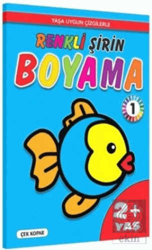 Renkli Şirin Boyama 1 2+ Yaş