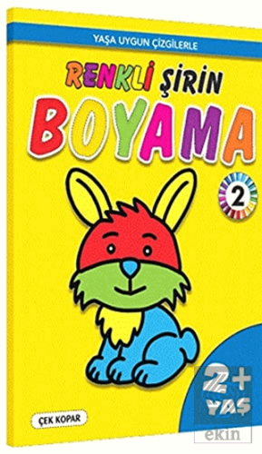 Renkli Şirin Boyama 2 2+ Yaş