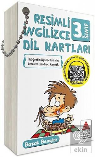 Resimli İngilizce Dil Kartları 3. Sınıf
