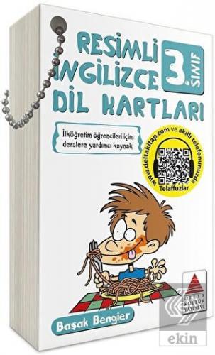 Resimli İngilizce Dil Kartları 3. Sınıf