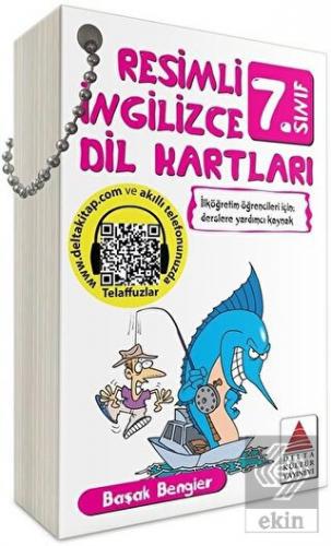 Resimli İngilizce Dil Kartları 7. Sınıf