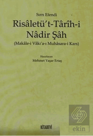 Risaletü\'t - Tarih-i Nadir Şah