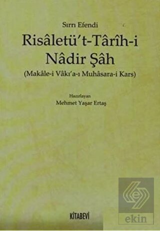 Risaletü\'t - Tarih-i Nadir Şah