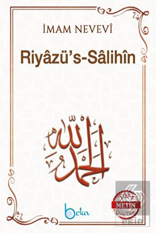 Riyazü\'s - Salihin (Büyük Boy, Arapça Metinli, Ivo