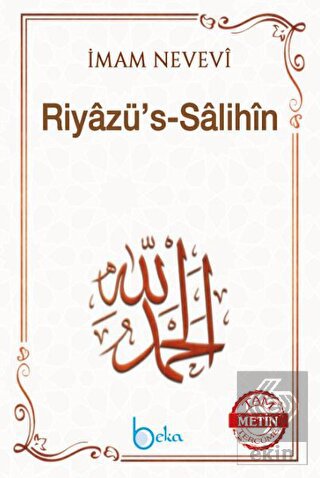 Riyazü\'s - Salihin (Büyük Boy, Arapça Metinli, Ivo
