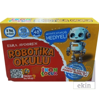 Robotika Okulu Hikaye Seti 10 Kitap Set