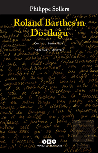 Roland Barthes\'ın Dostluğu