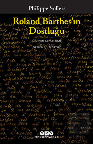 Roland Barthes\'ın Dostluğu