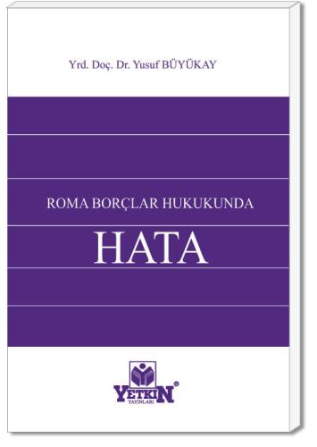 Roma Borçlar Hukukunda Hata