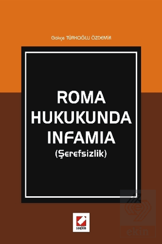 Roma Hukukunda Infamia