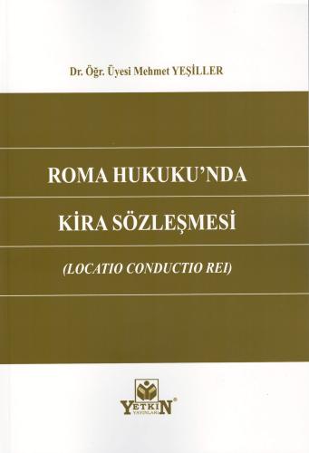 Roma Hukuku'nda Kira Sözleşmesi