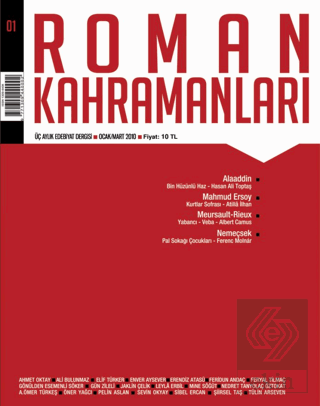 Roman Kahramanları Sayı: 1 Ocak-Mart 2010